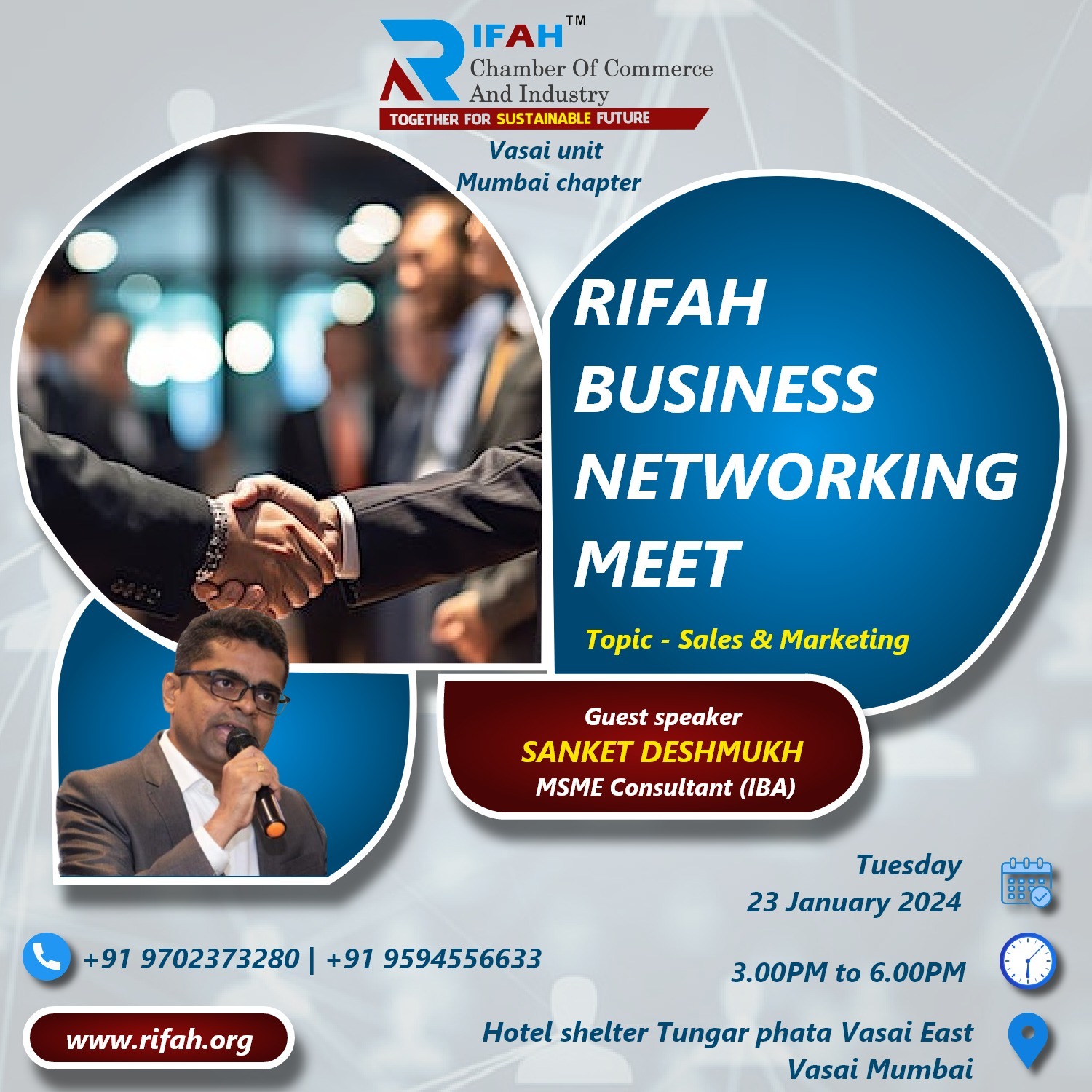 Rifah Business Meet, Vasai Unit, Mumbai Chapter